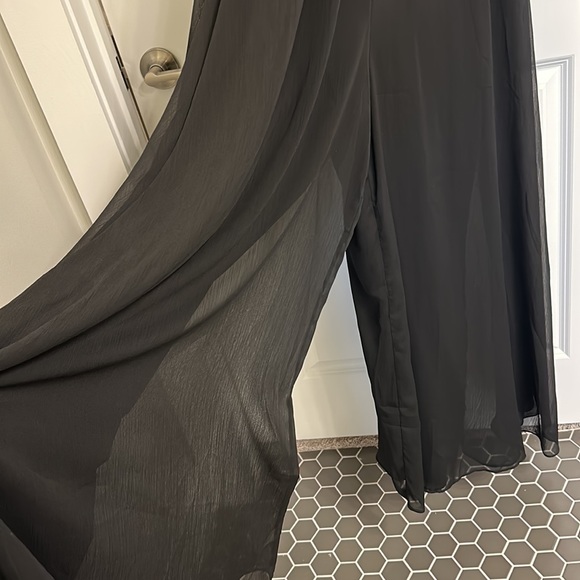 Long flowy jumpsuit from Express. Very formal, looks like a dress. - Picture 4 of 5